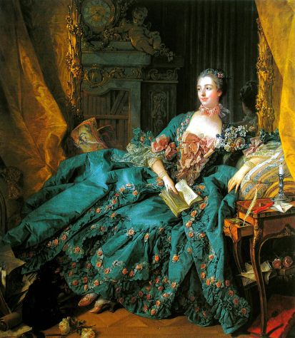 Boucher: La marquesa de Pompadour (1756)